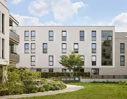 Parkquartier Gebäudefassade