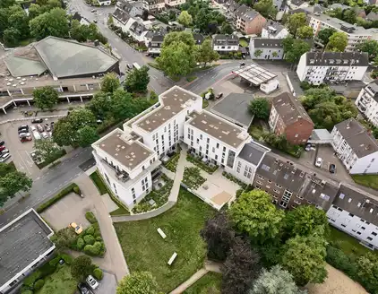 Parkquartier Ansicht von oben