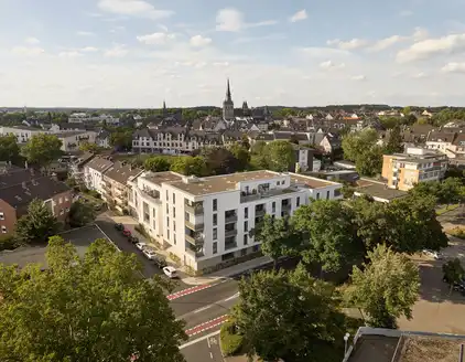 Parkquartier Gesamtansicht von oben