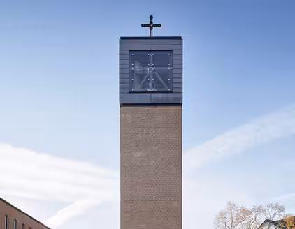 Sicht frontal von einer Seite