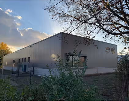 Ratinger Tafel Gebäude von hinten