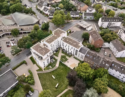 Parkquartier Ansicht von oben