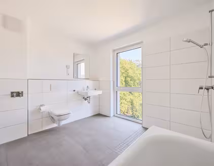 Parkquartier Ansicht Badezimmer