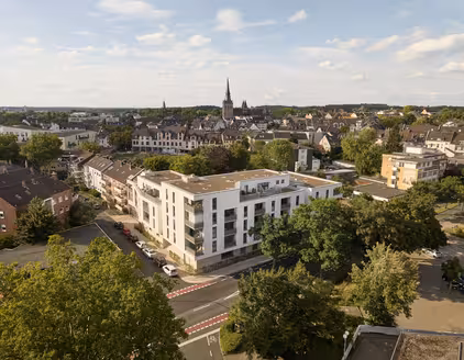 Parkquartier Gesamtansicht von oben