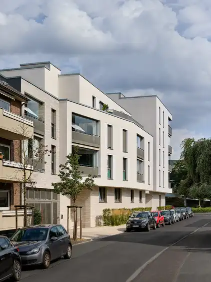 Parkquartier Gebäudefassade