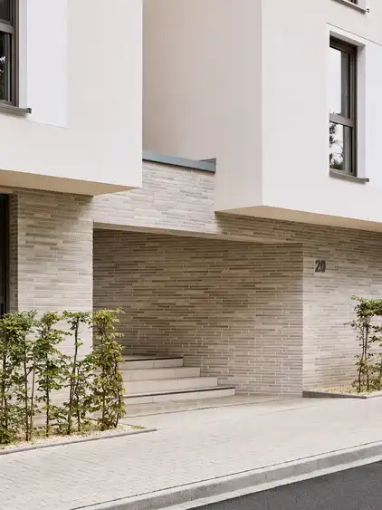 Parkquartier Eingangsbereich