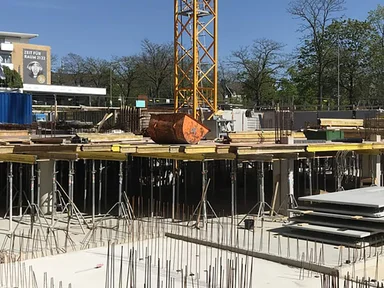 Baustelle erster Boden